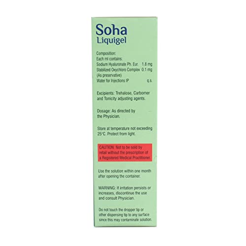 Soha Liquigel - Bottle of 5Ml Eye Drops