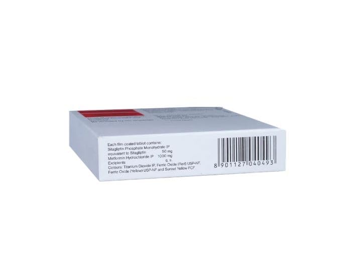 Istamet 50 mg/1000 mg - Strip of 15 Tablets