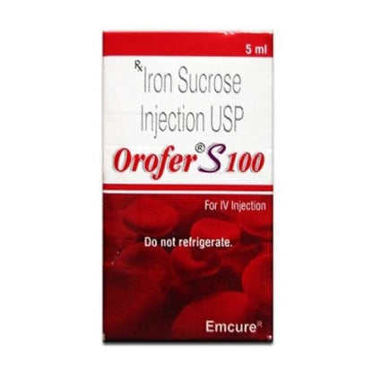 OROFER S 100MG/5ML - Bottle of 5ml Injection