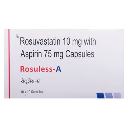 Rosuless-A - Strip of 10 Capsules