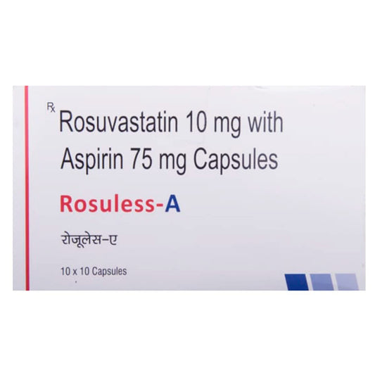 Rosuless-A - Strip of 10 Capsules