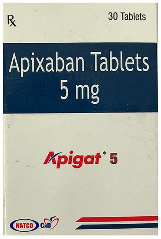 Apigat 5MG - Bottle of 30 Tablets