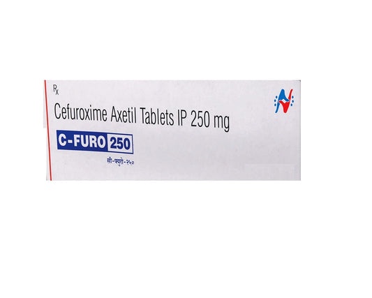 C-Furo 250mg - Strip of 10 Tablets