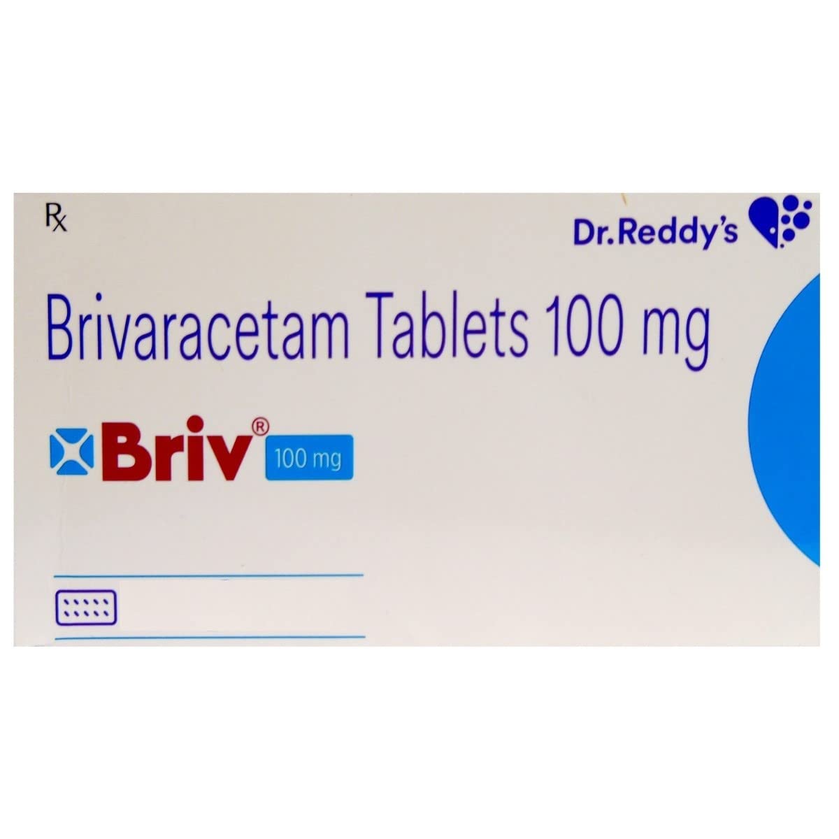 BRIV 100 - Strip of 10 Tablets