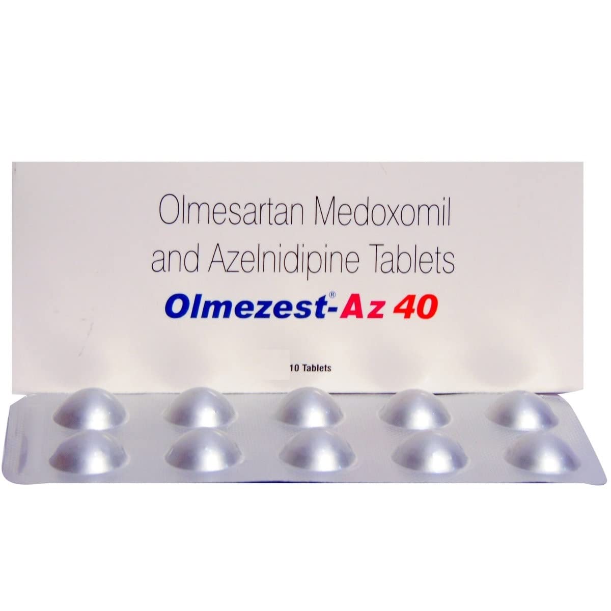 Olmezest AZ 40 - Strip of 10 Tablets