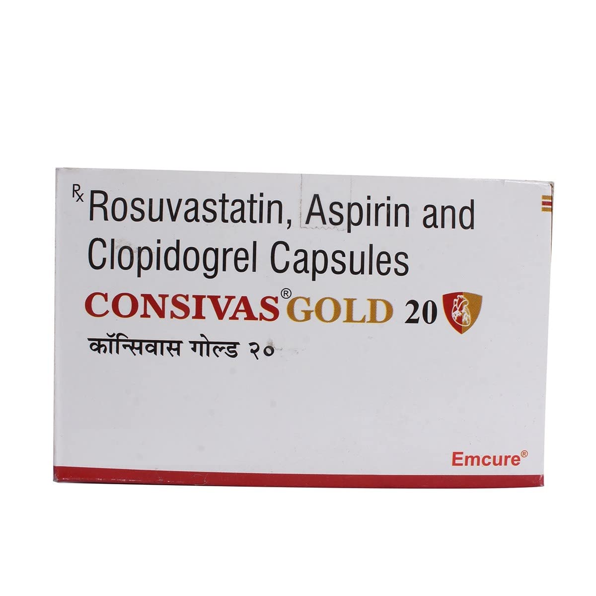 Consivas Gold 20 - Strip of 10 Capsules