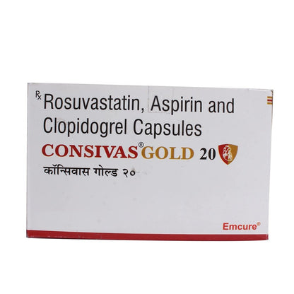 Consivas Gold 20 - Strip of 10 Capsules