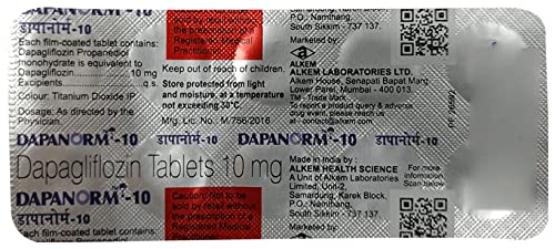 Dapanorm 10Mg - Strip of 10 Tablets