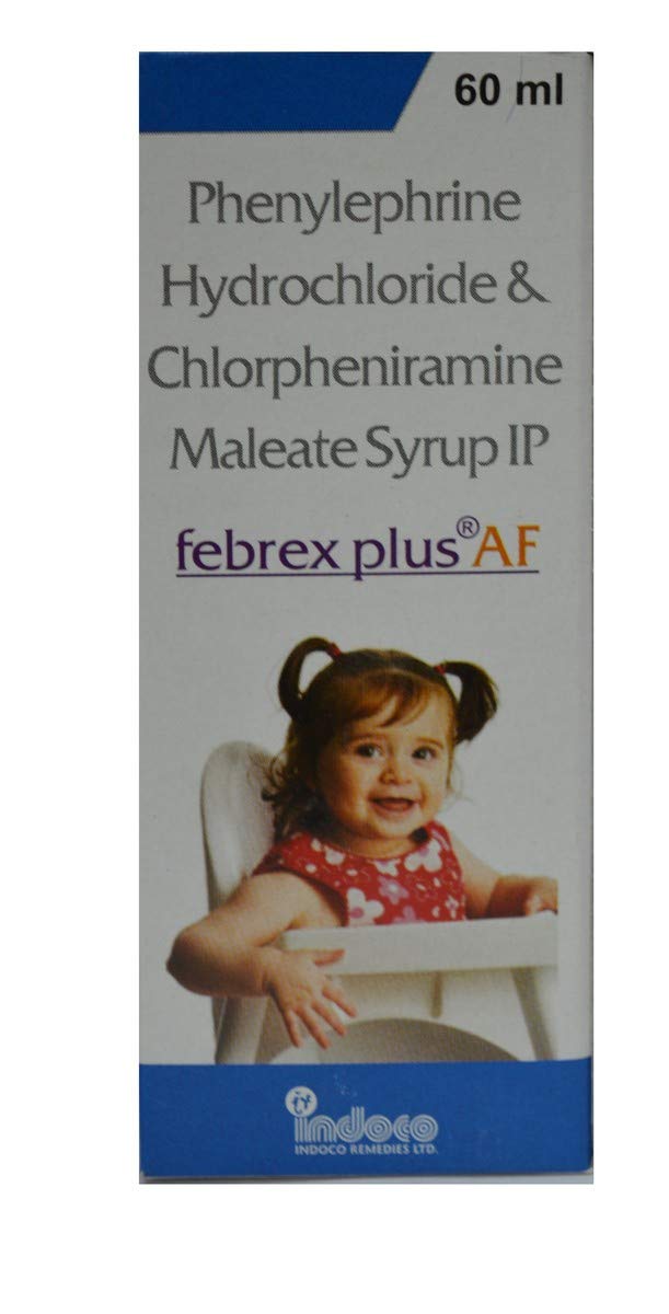 Febrex Plus-AF - Bottle of 60 ml Syrup