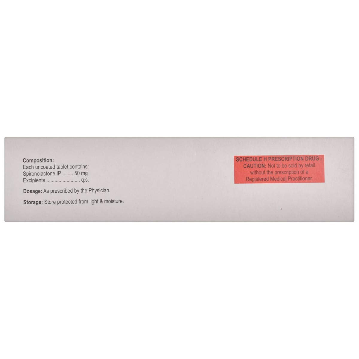 Aldactone 50 - Strip of 15 Tablets