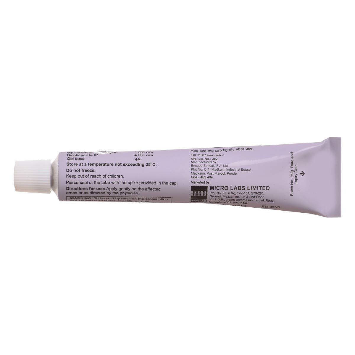 Nilac - Tube of 20 gm Gel