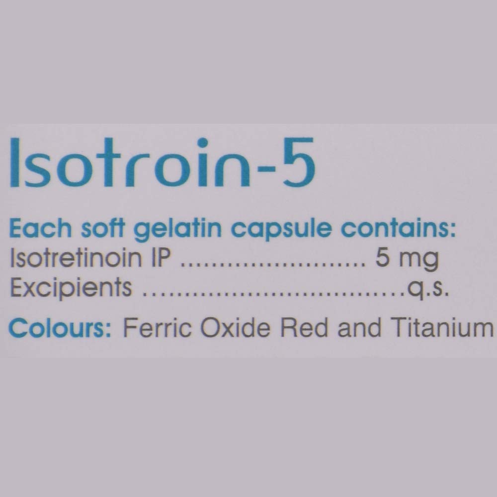 Isotroin-5 - Strip of 10 Capsules