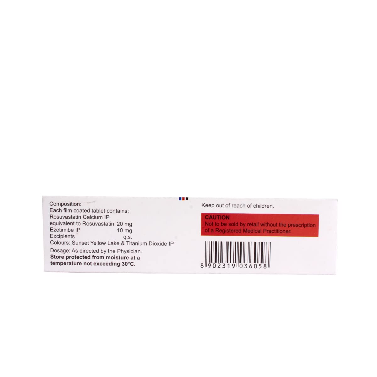 Consivas EZ 20 - Strip of 10 Tablets