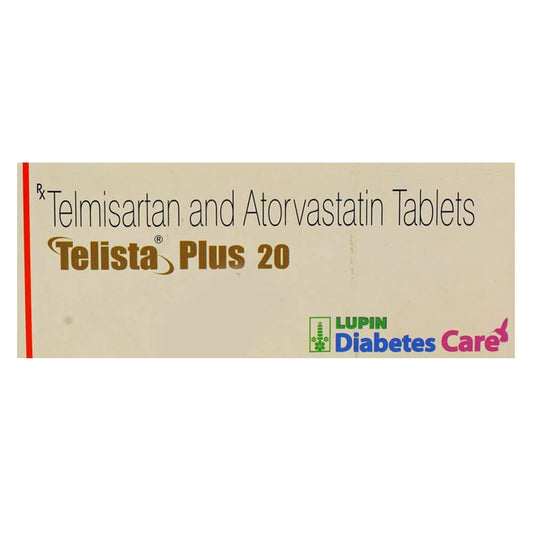 Telista Plus 20 - Strip of 15 Tablets