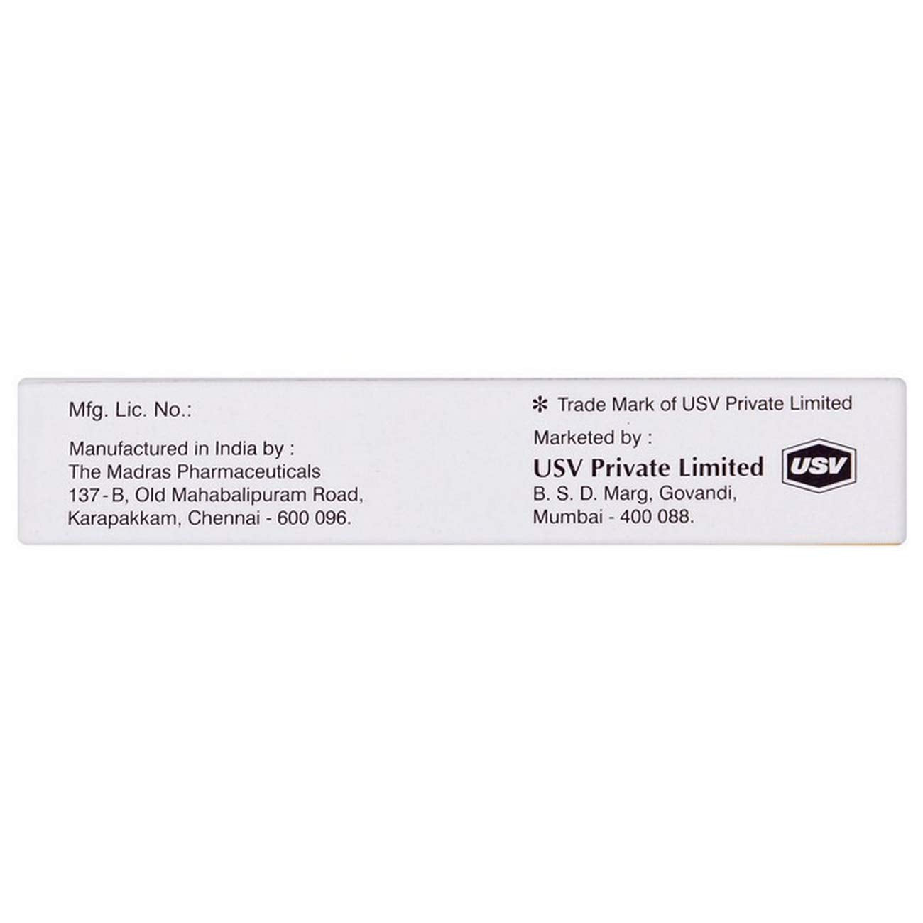 Metzok 50 - Strip of 10 Tablets