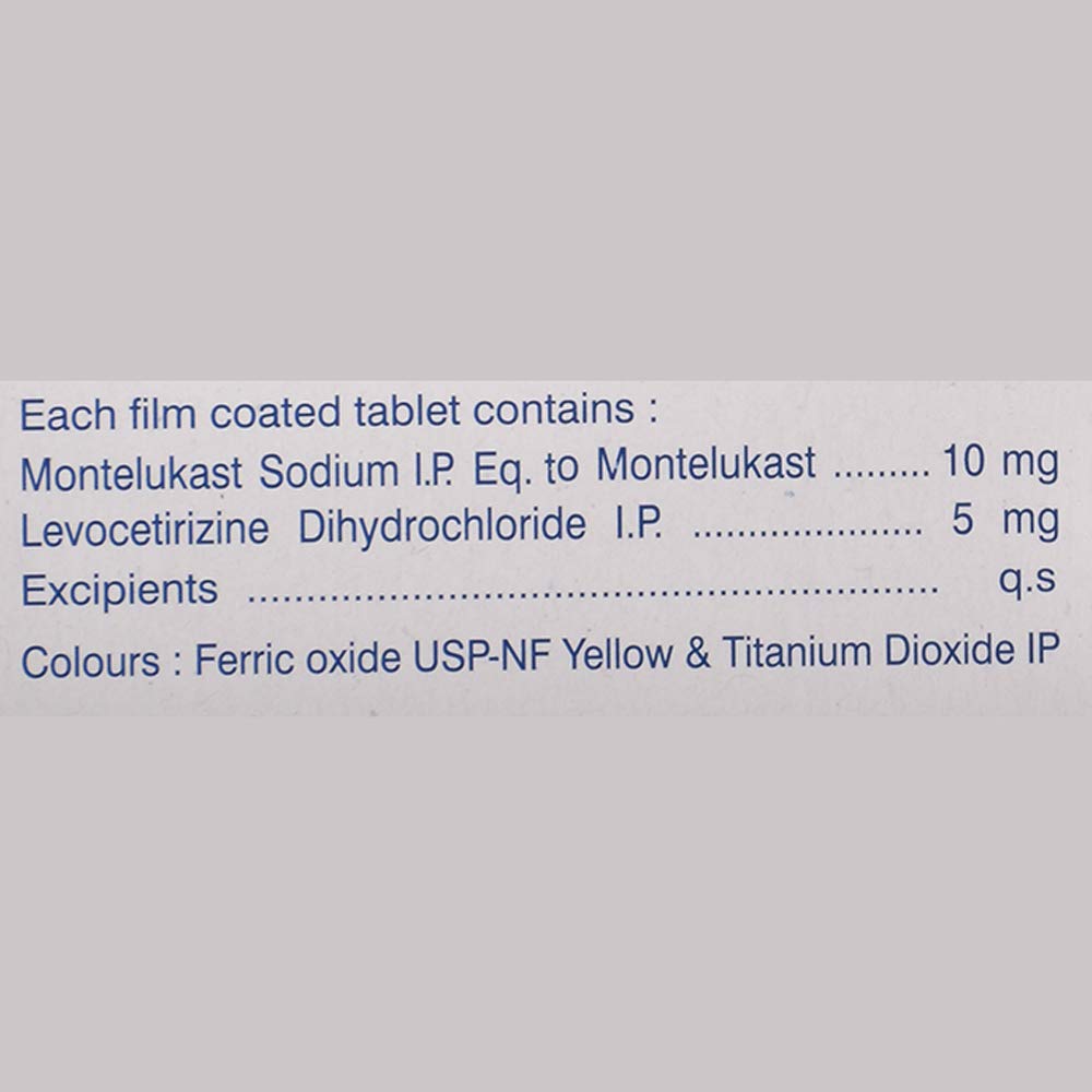 Levocet M - Strip of 10 Tablets