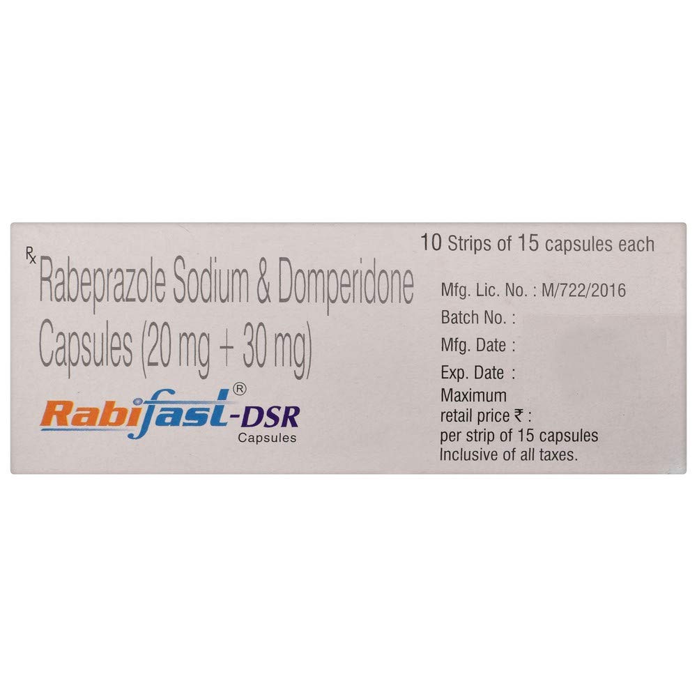 Rabifast-DSR - Strip of 15 Capsules