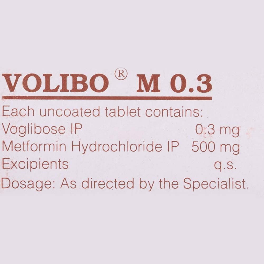 Volibo M 0.3 - Strip of 10 Tablets