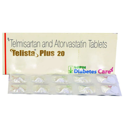 Telista Plus 20 - Strip of 15 Tablets