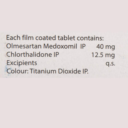 Olmezest CH 40 - Strip of 10 Tablets