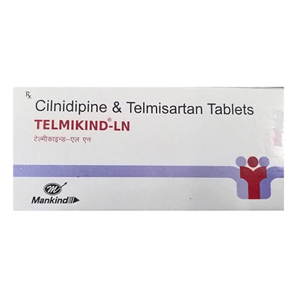 Telmikind-LN 10/40 - Strip of 10 Tablets