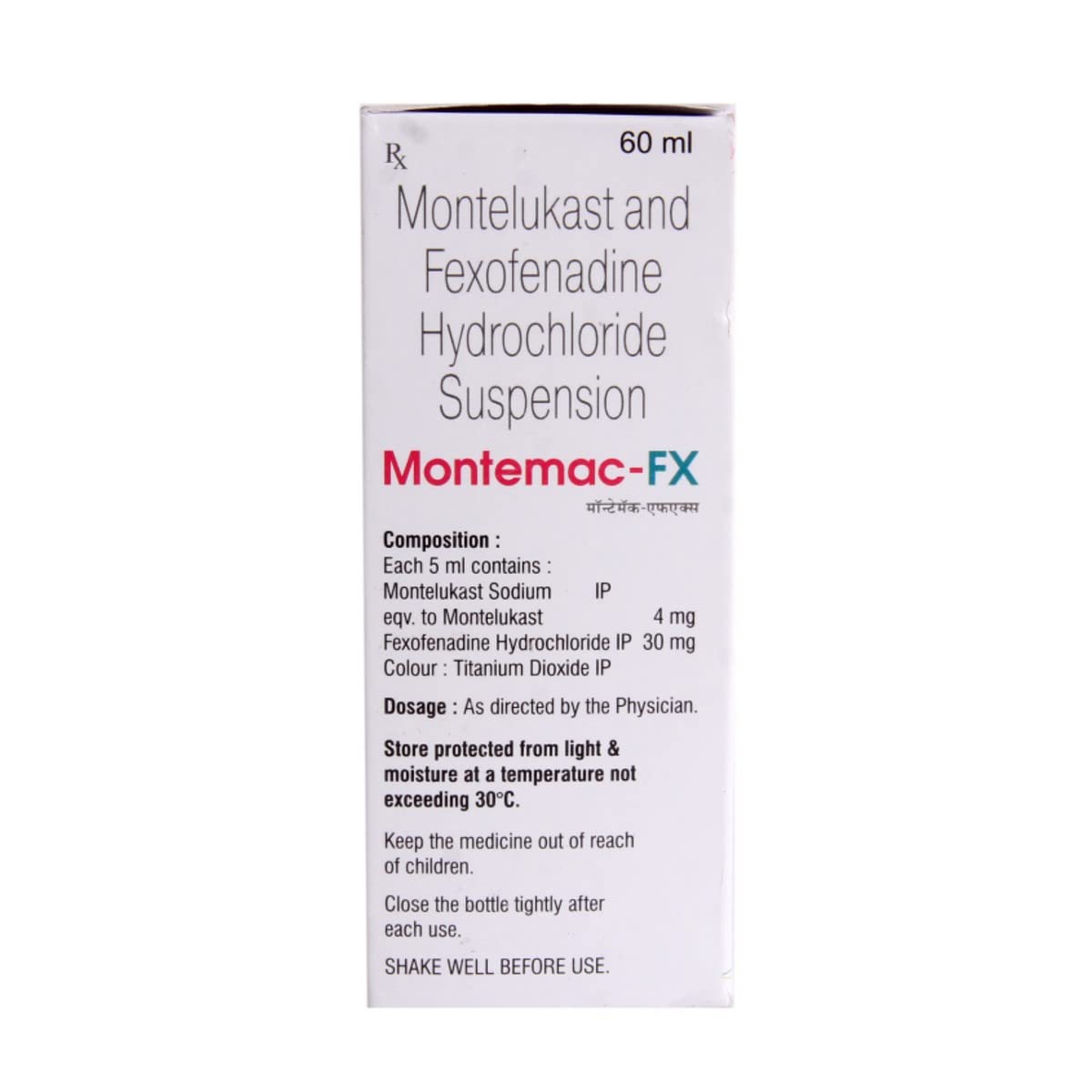 MONTEMAC-FX - Bottle of 60ml Suspension