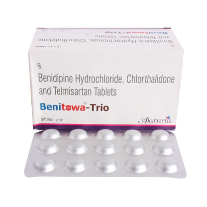 Benitowa Trio - Strip of 15 Tablets