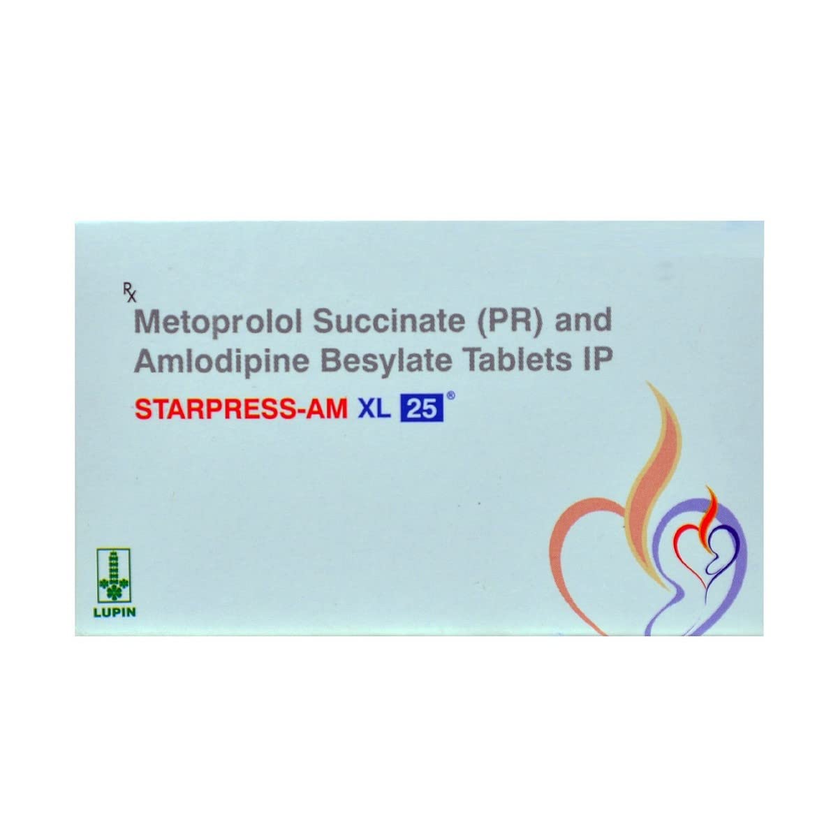 Starpress-AM XL 25MG - Strip of 10 Tablets