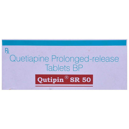 Qutipin SR 50MG - Strip of 10 Tablets