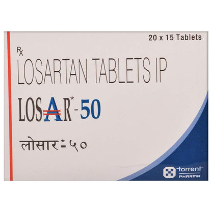 Losar-50 - Strip of 15 Tablets