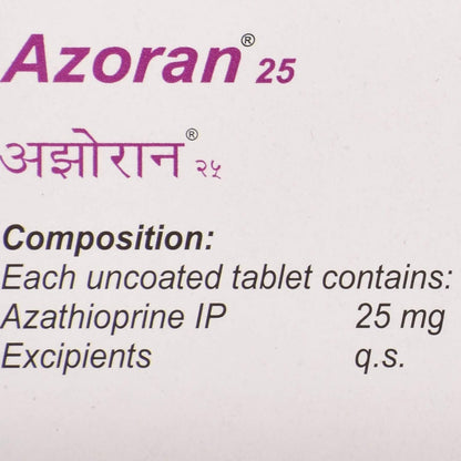 Azoran 25 - Strip of 25 Tablets