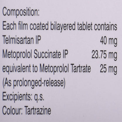 Tazloc-Beta 25 - Strip of 10 Tablets