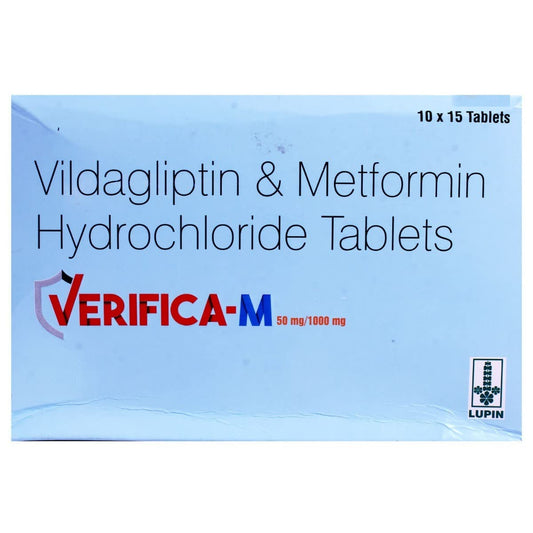 Verifica-M 50/1000MG - Strip of 15 Tablets