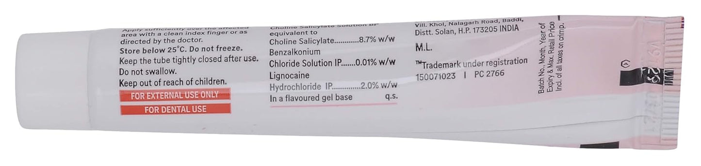 Dologel-CT - Tube of 10 gm Gel