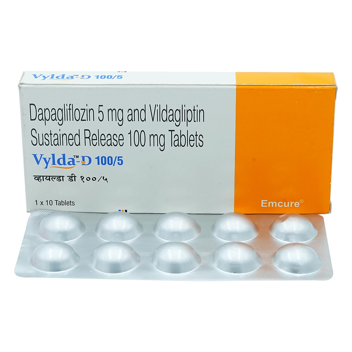 Vylda-D 100/5 -Strip of 10 Tablets