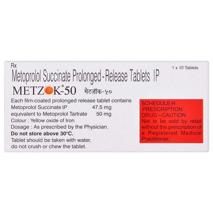 Metzok 50 - Strip of 10 Tablets