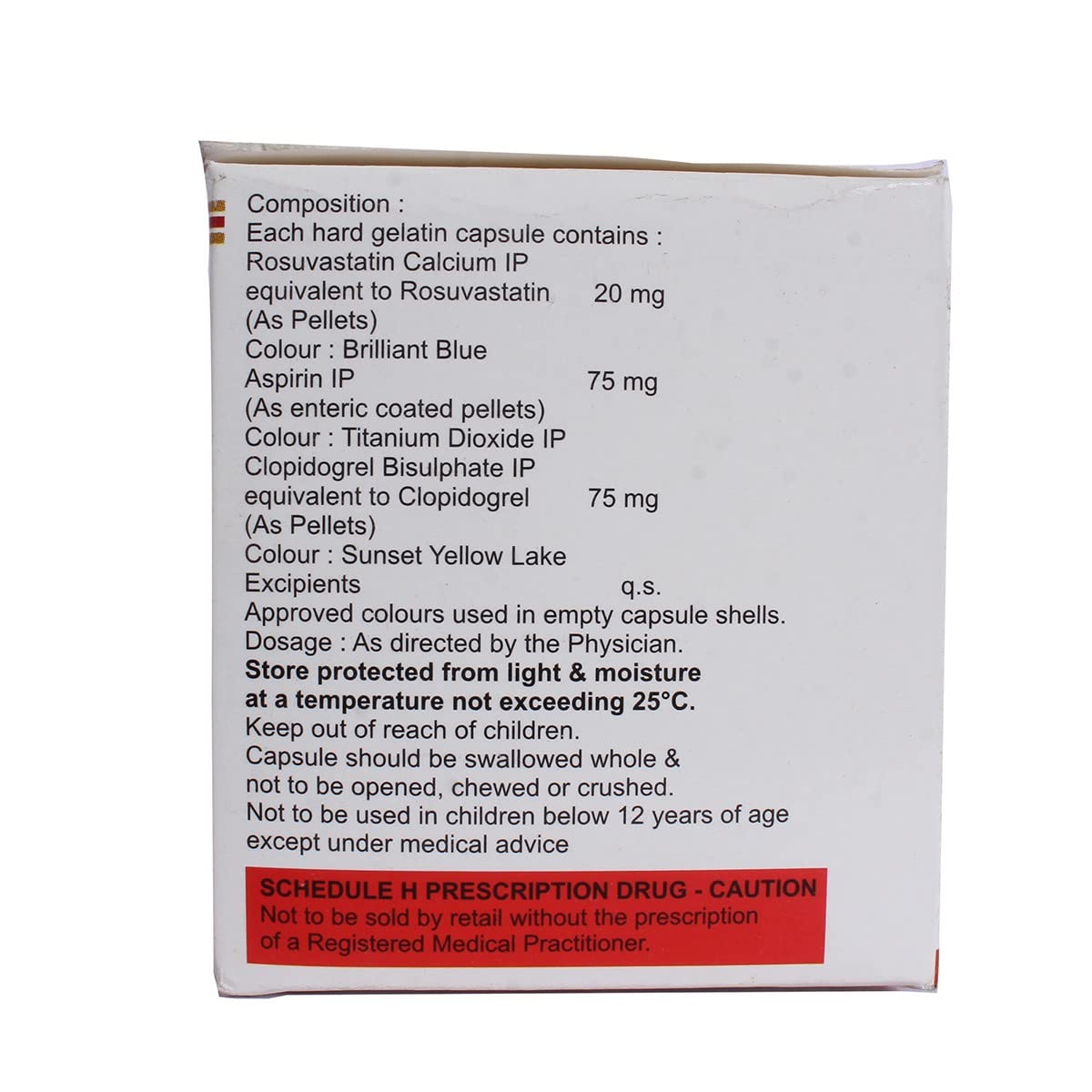 Consivas Gold 20 - Strip of 10 Capsules