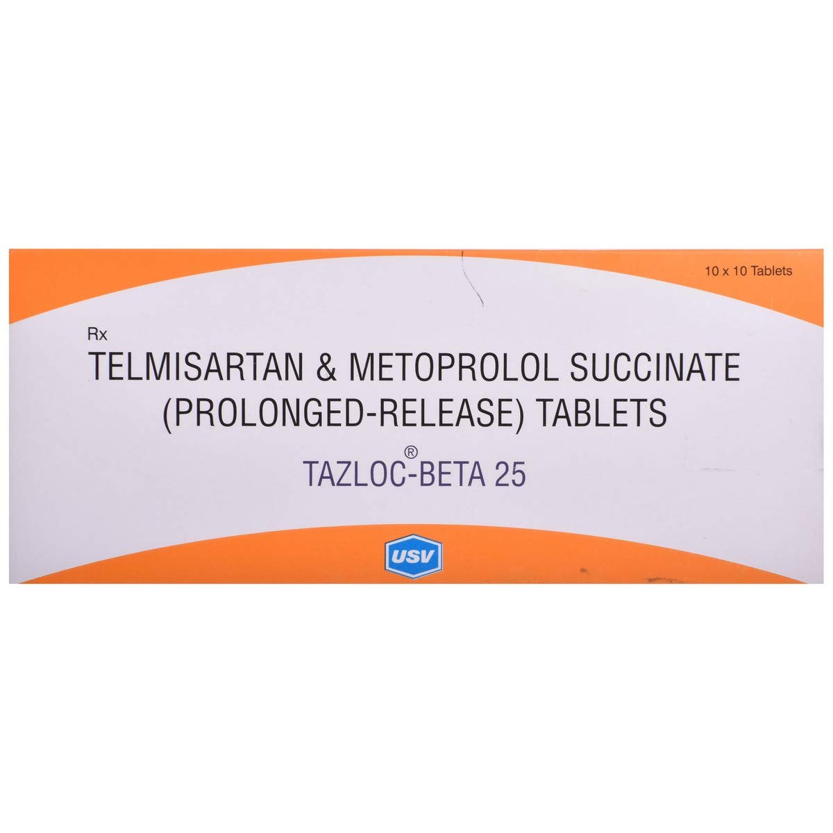 Tazloc-Beta 25 - Strip of 10 Tablets