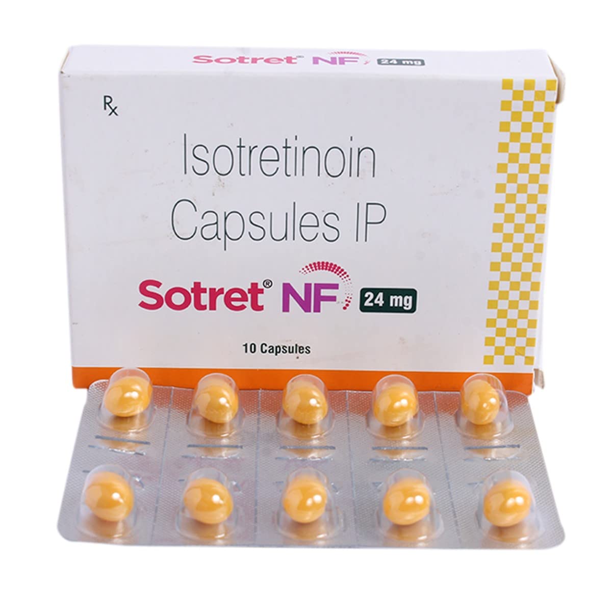 SOTRET NF 24 - Strip of 10 Softgel Capsules