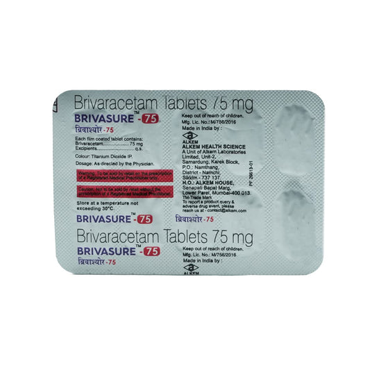 BRIVASURE-75 - Strip of 10 Tablets