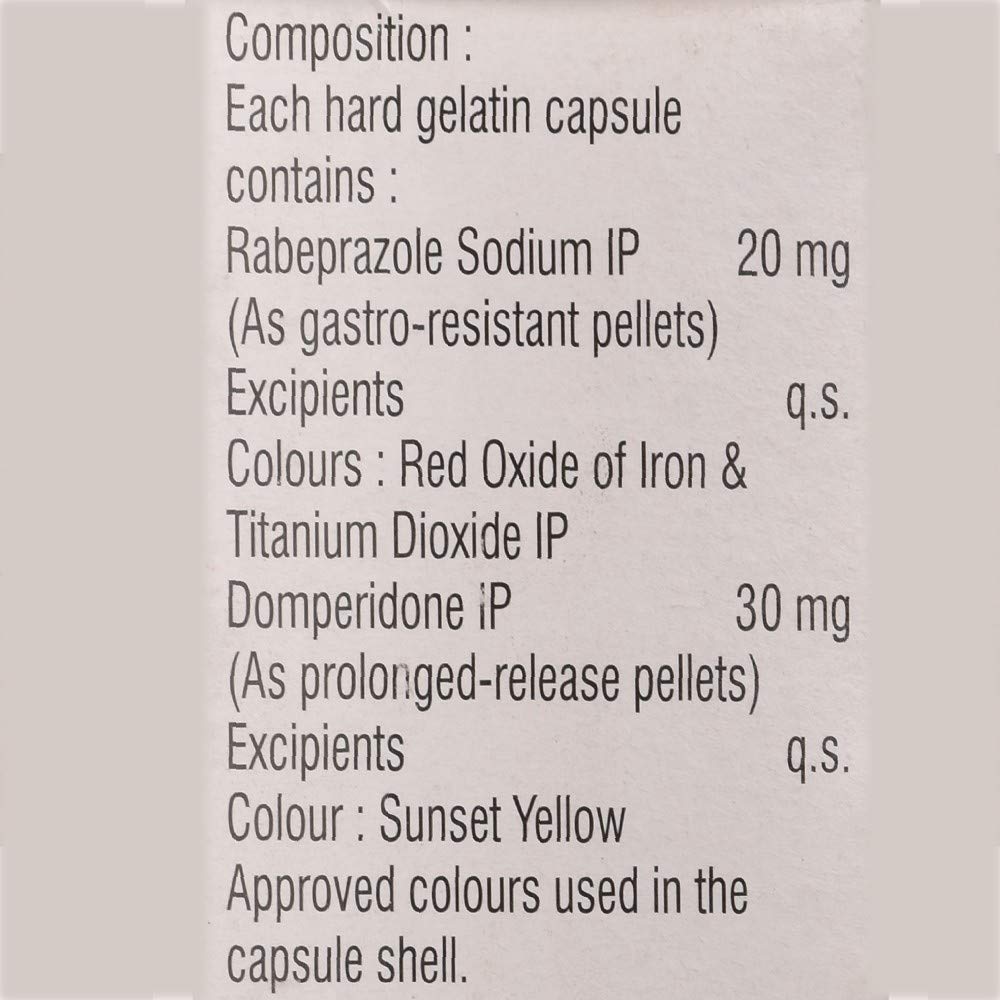 Rabifast-DSR - Strip of 15 Capsules