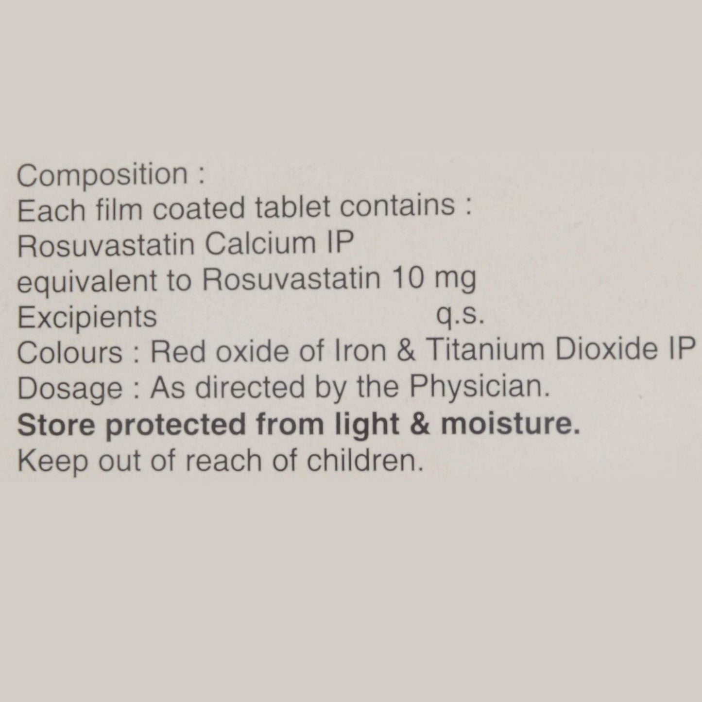 Consivas 10 - Strip of 10 Tablets