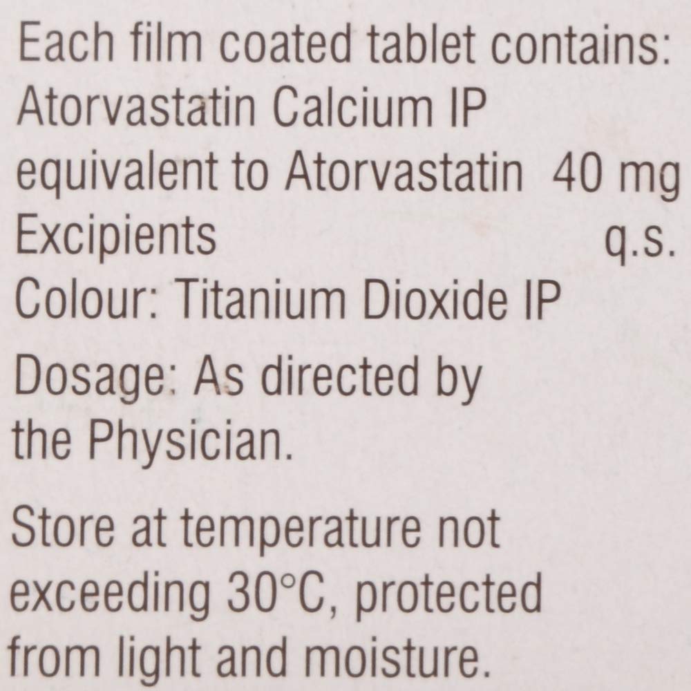 Storvas 40 - Strip of 10 Tablets