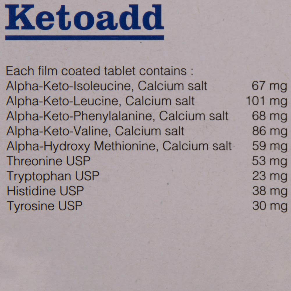 Ketoadd - Strip of 20 Tablets