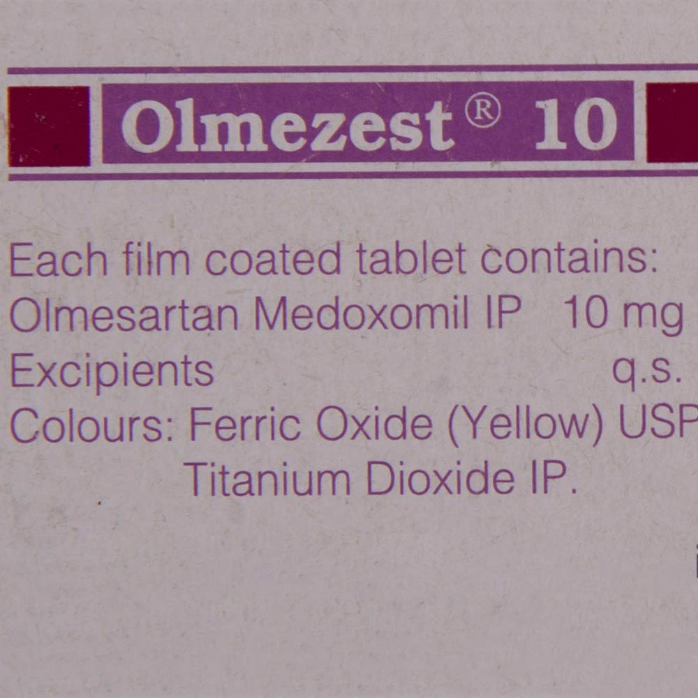 Olmezest 10 - Strip of 10 Tablets