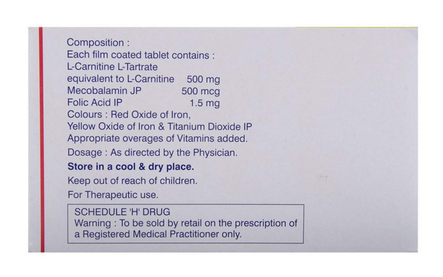 Hosit-L - Strip of 10 Tablets