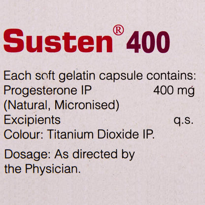 Susten 400 - Strip of 10 Capsules