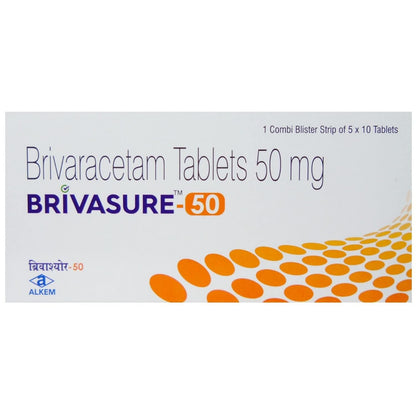 BRIVASURE-50 - Strip of 10 Tablets