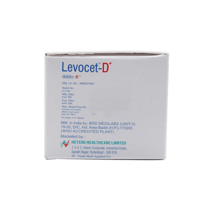 Levocet D+ - Strip of 10 Tablets