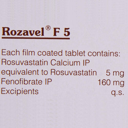 Rozavel F 5 - Strip of 10 Tablets